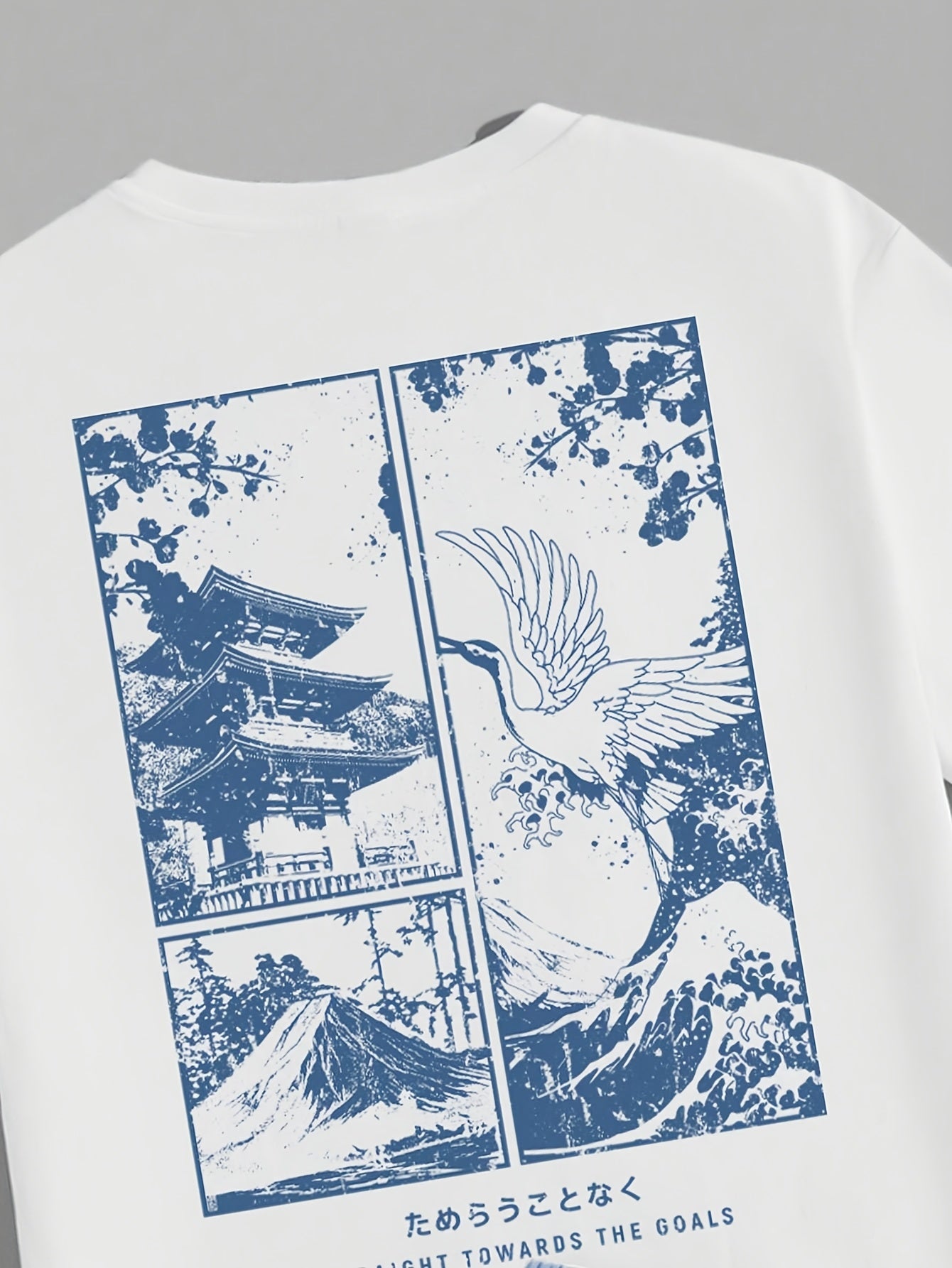 Neck T-Shirt and Shorts