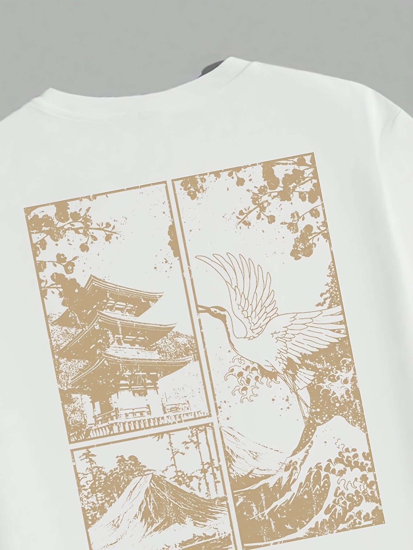 Neck T-Shirt and Shorts