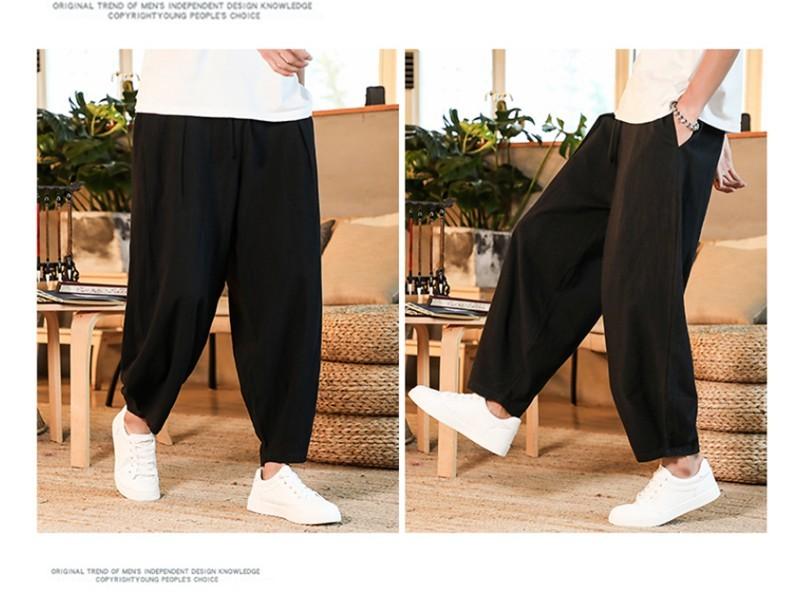 Men's Cotton Linen Pants