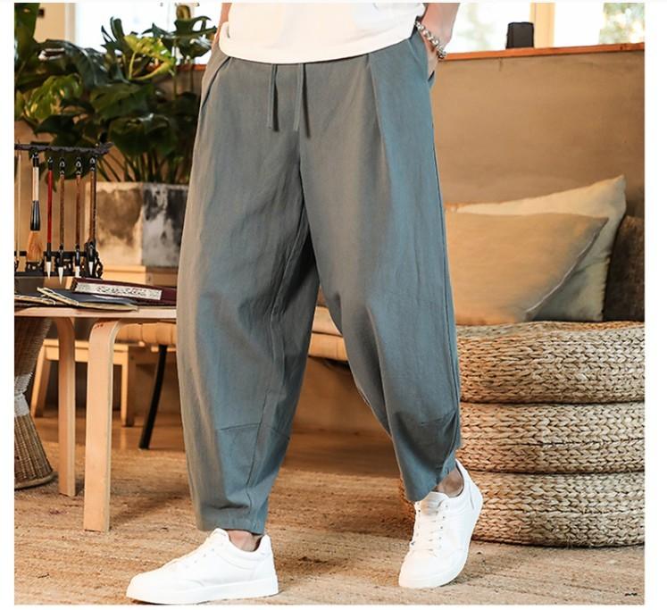 Men's Cotton Linen Pants