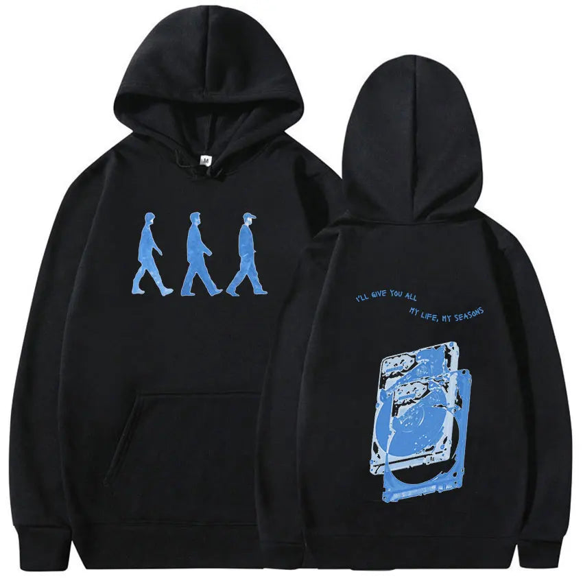 Vintage Wave To Earth Music Album hoodie