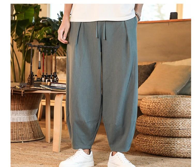 Men's Cotton Linen Pants