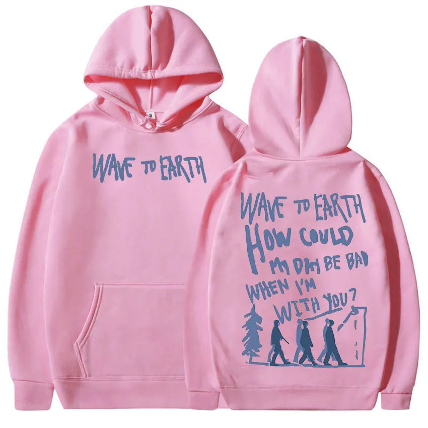 Vintage Wave To Earth Music Album hoodie